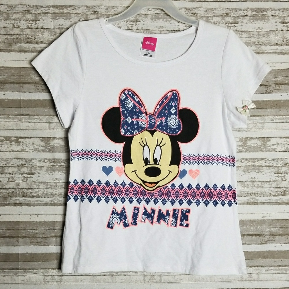 Cute Girls Minnie Mouse Shirt